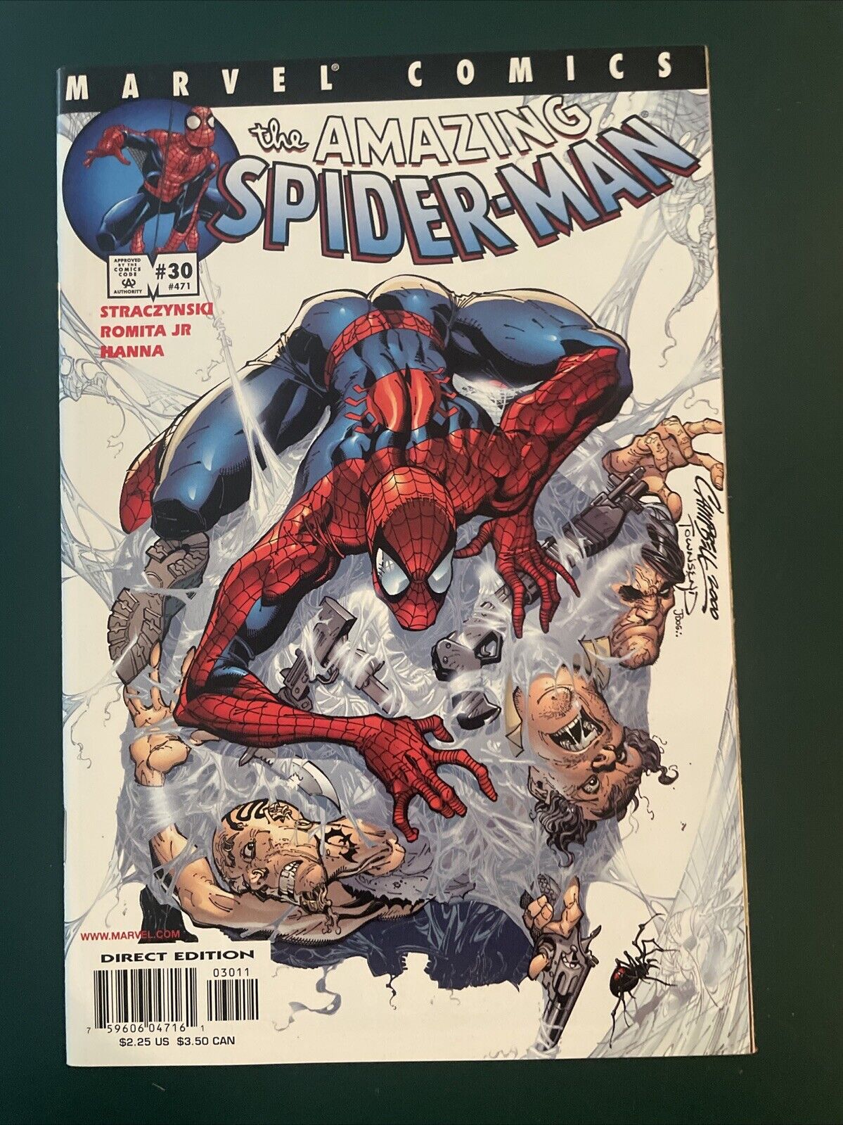Amazing Spider-Man (1999) #30 1st Morlun Ezekiel Sims
