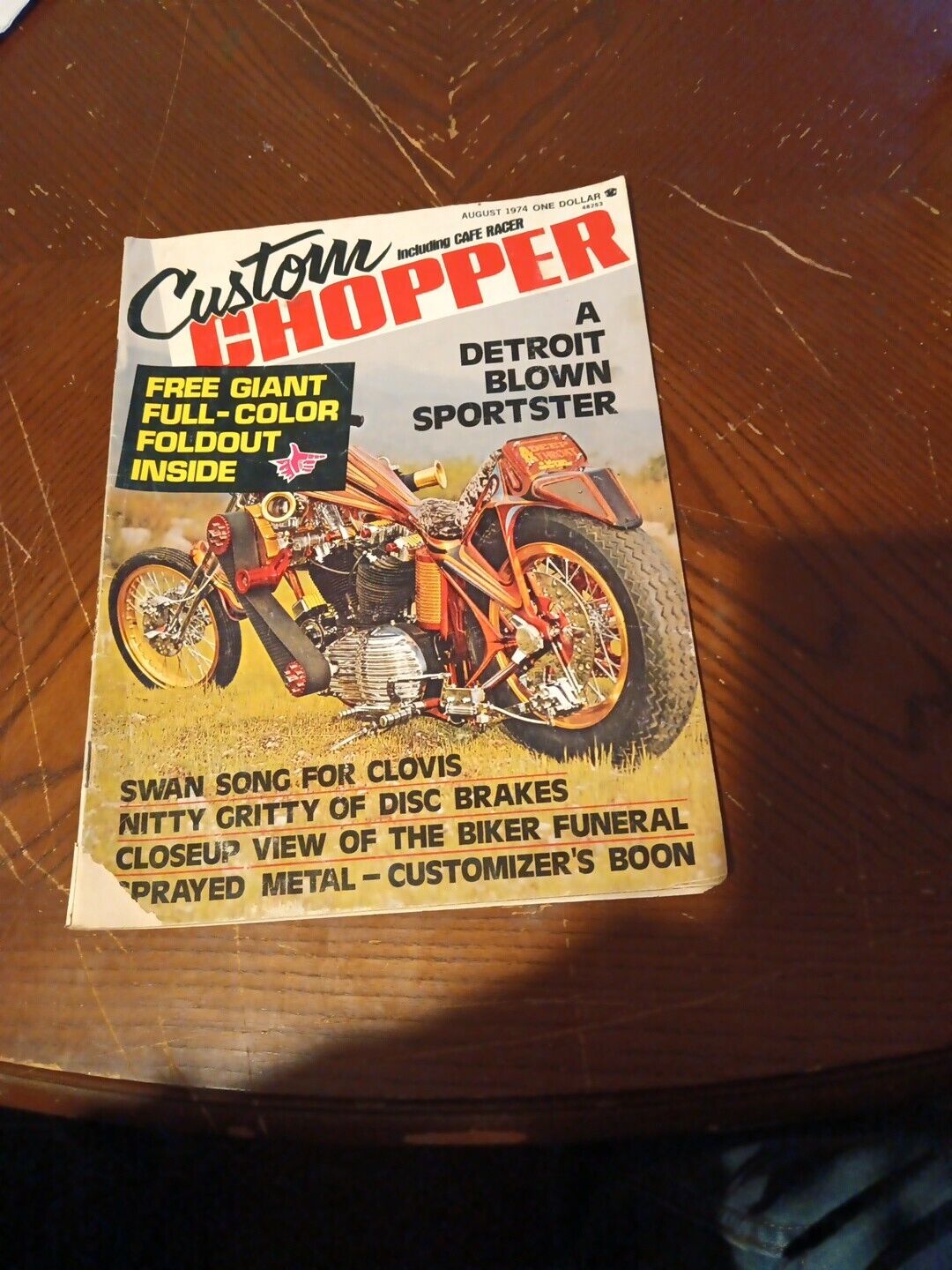 Custom Chopper August 1974