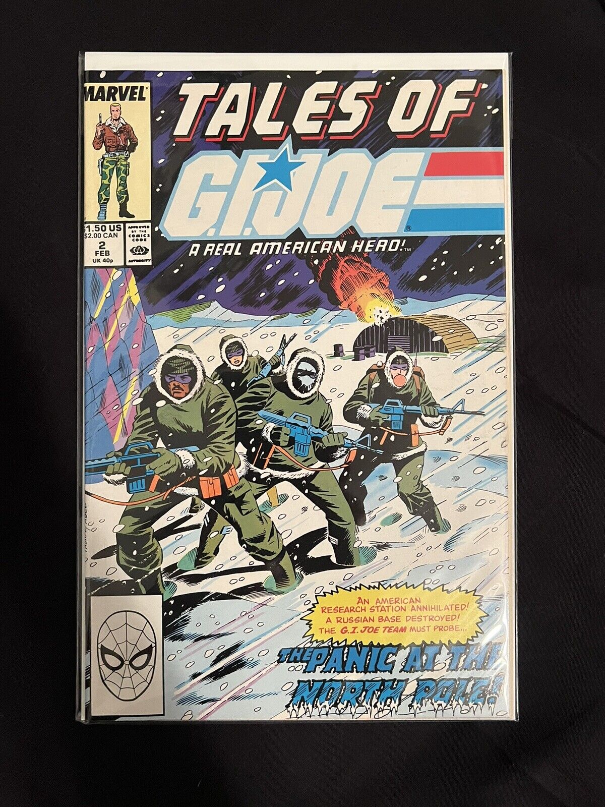 1982 Marvel G.I. Joe A Real American Hero #2 1st print