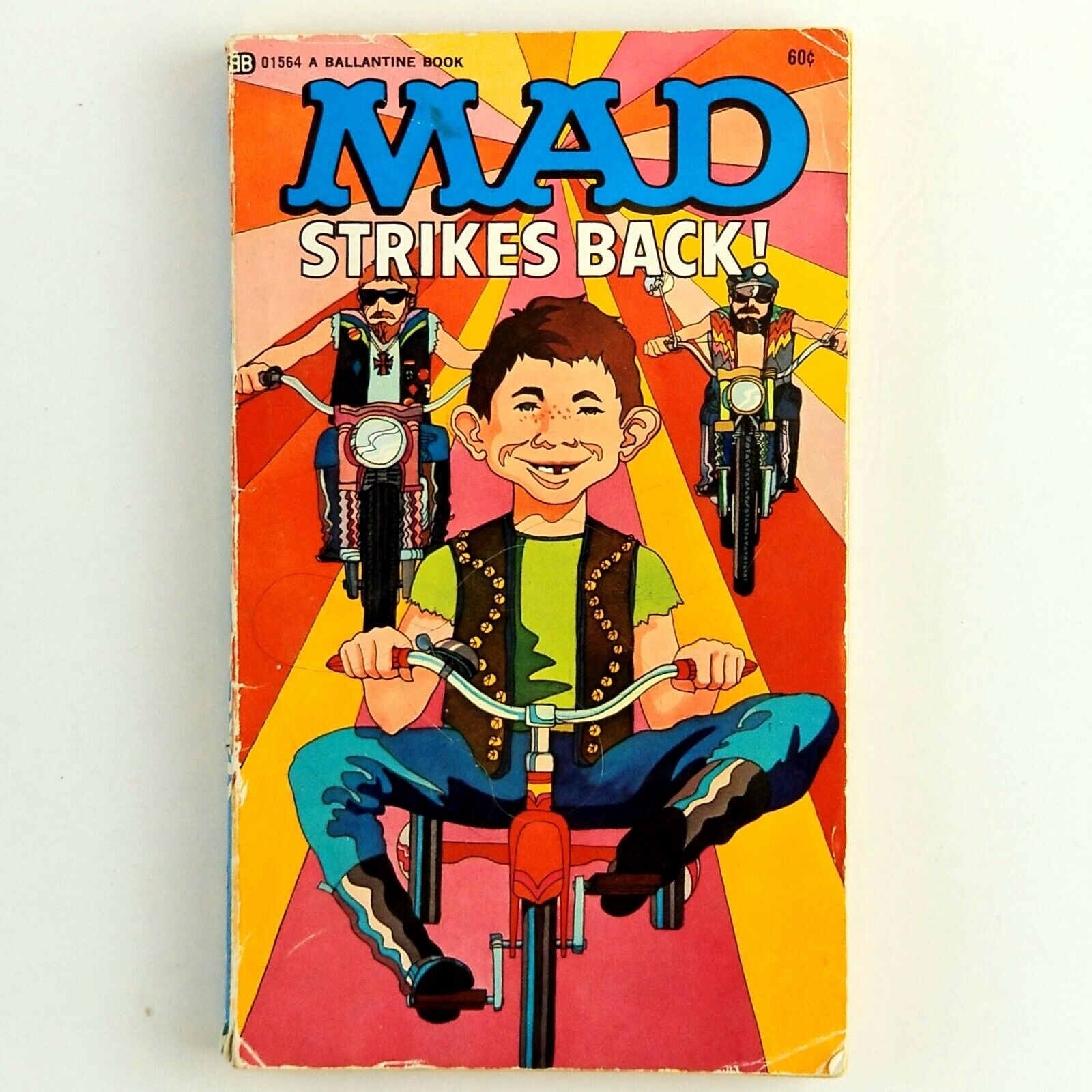 MAD Strikes Back Ballantine 1969 17th Printing Vintage Comic Paperback 