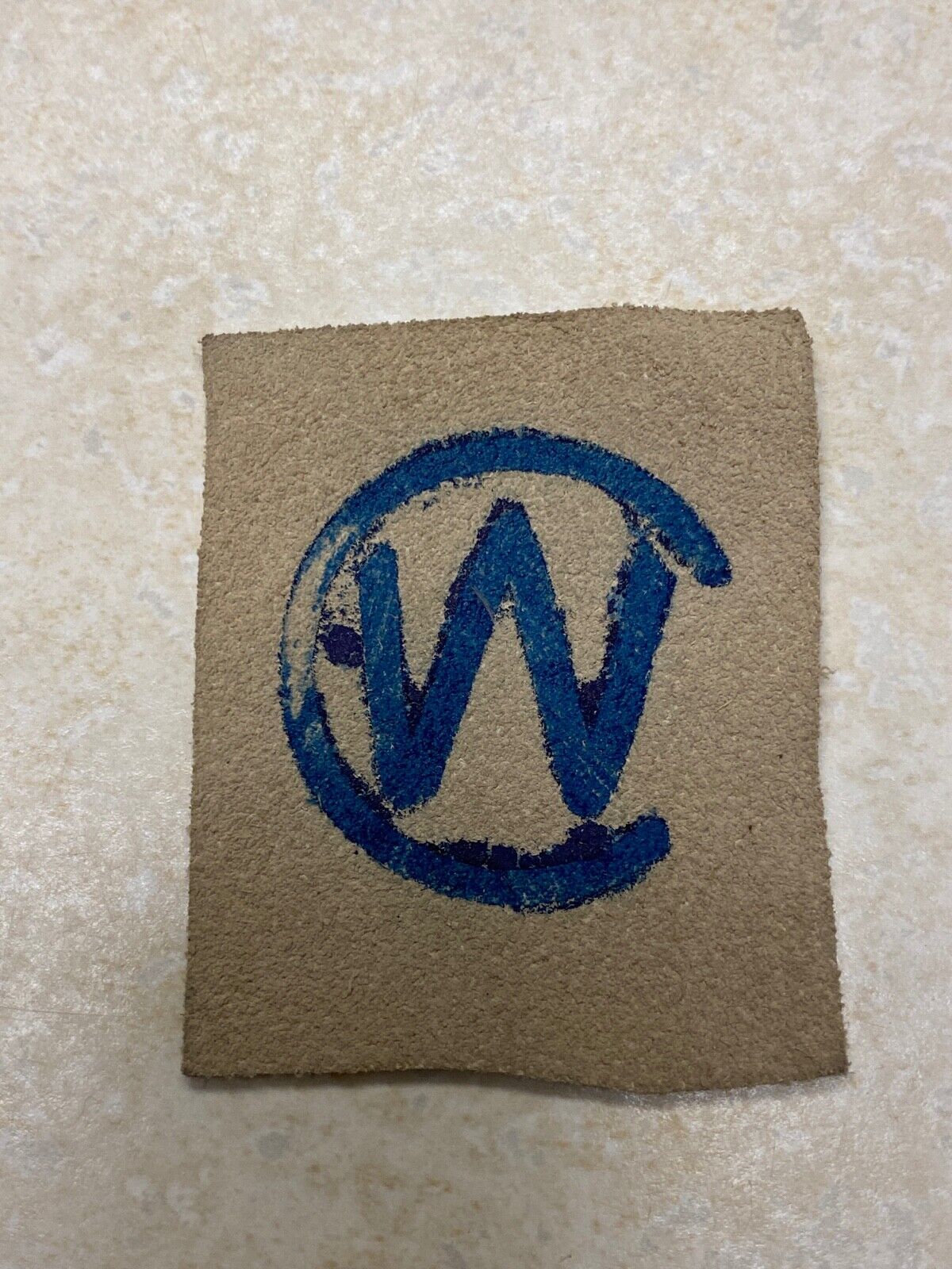 1950's Camp Whitsett Leather Patch