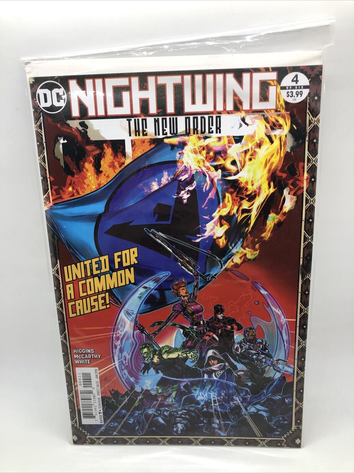 Nightwing The New Order 2017  #4 DC Comic Books