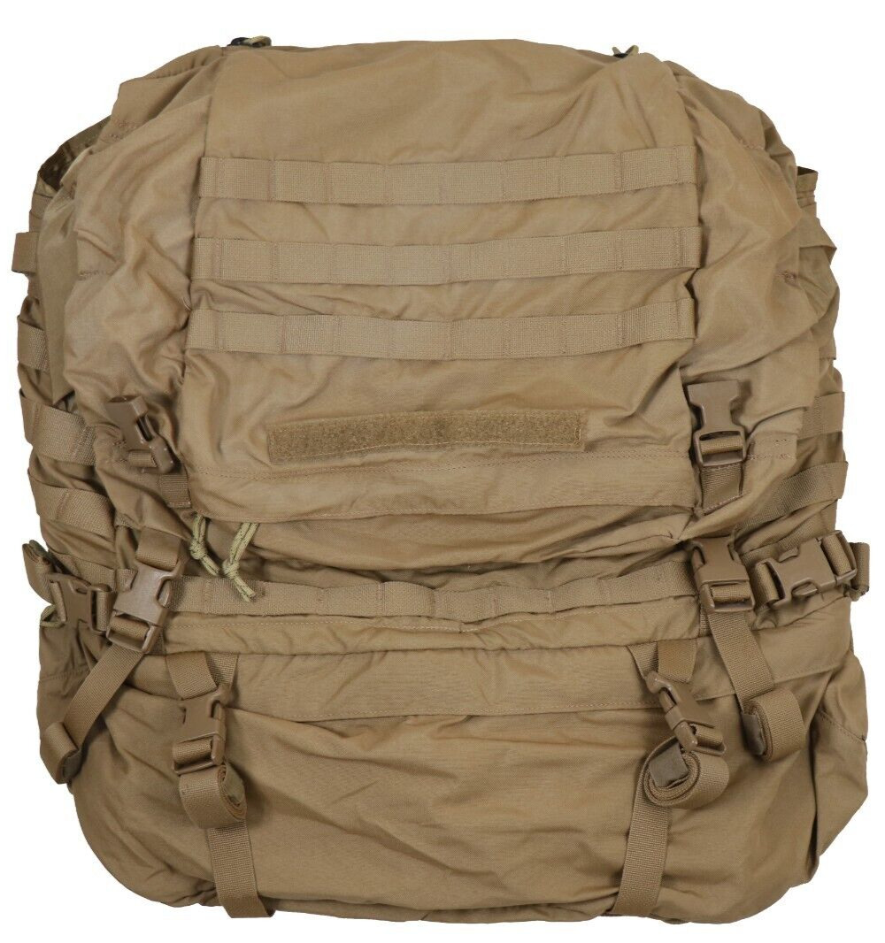 USMC Complete Main Pack FILBE Coyote Backpack Large Rucksack Assault Frame Belt