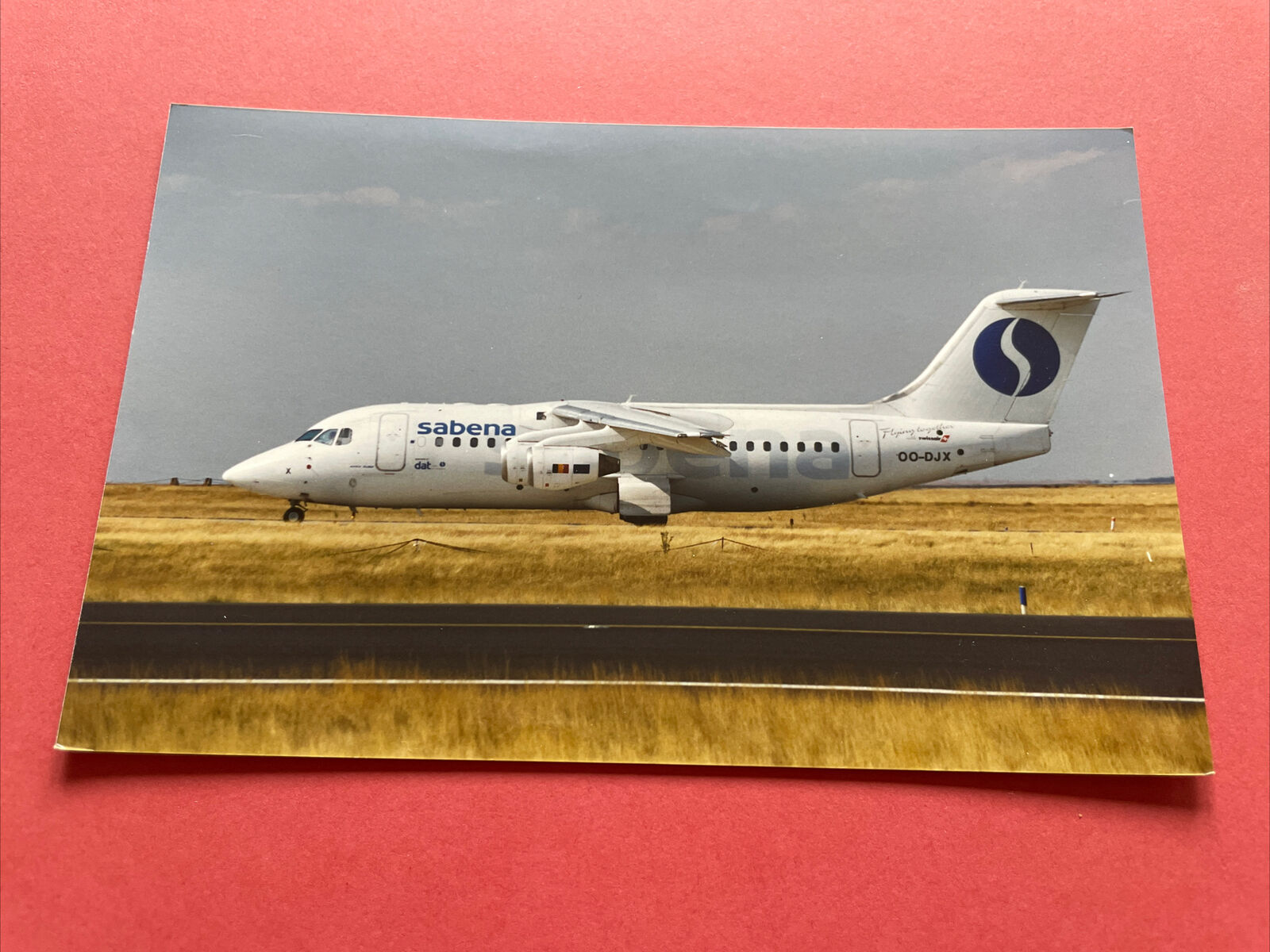 Sabena Avro RJ85 OO-DJX colour photograph