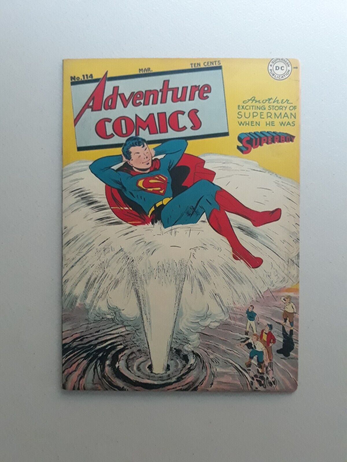 Adventure Comics 114 DC 1947 Superboy