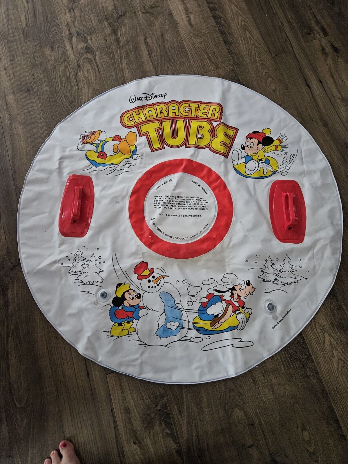 RARE free Former Walt Disney Character Tube Inflatable