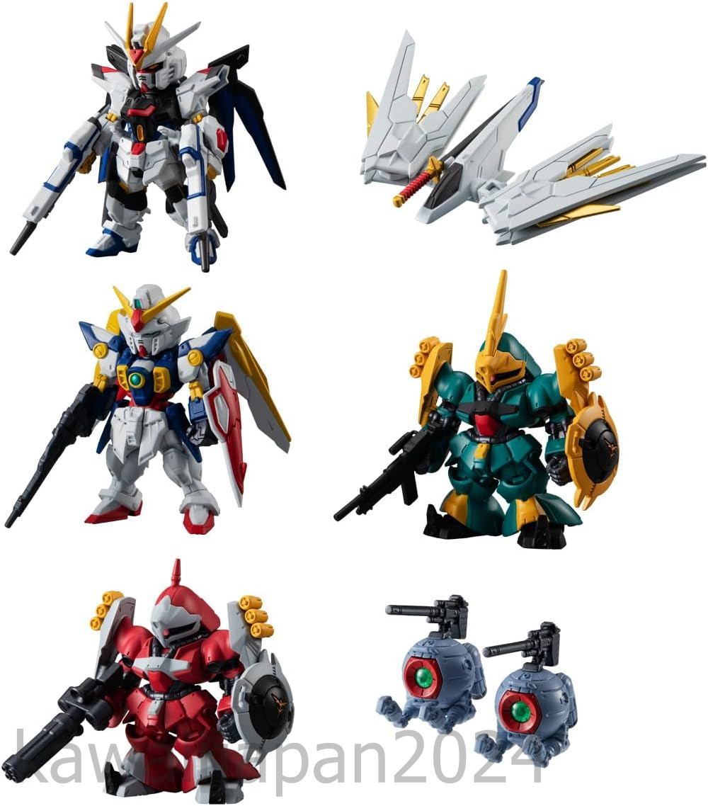 PSL FW GUNDAM CONVERGE #25 BANDAI Collection Toy 6 Types Complete Set Figure
