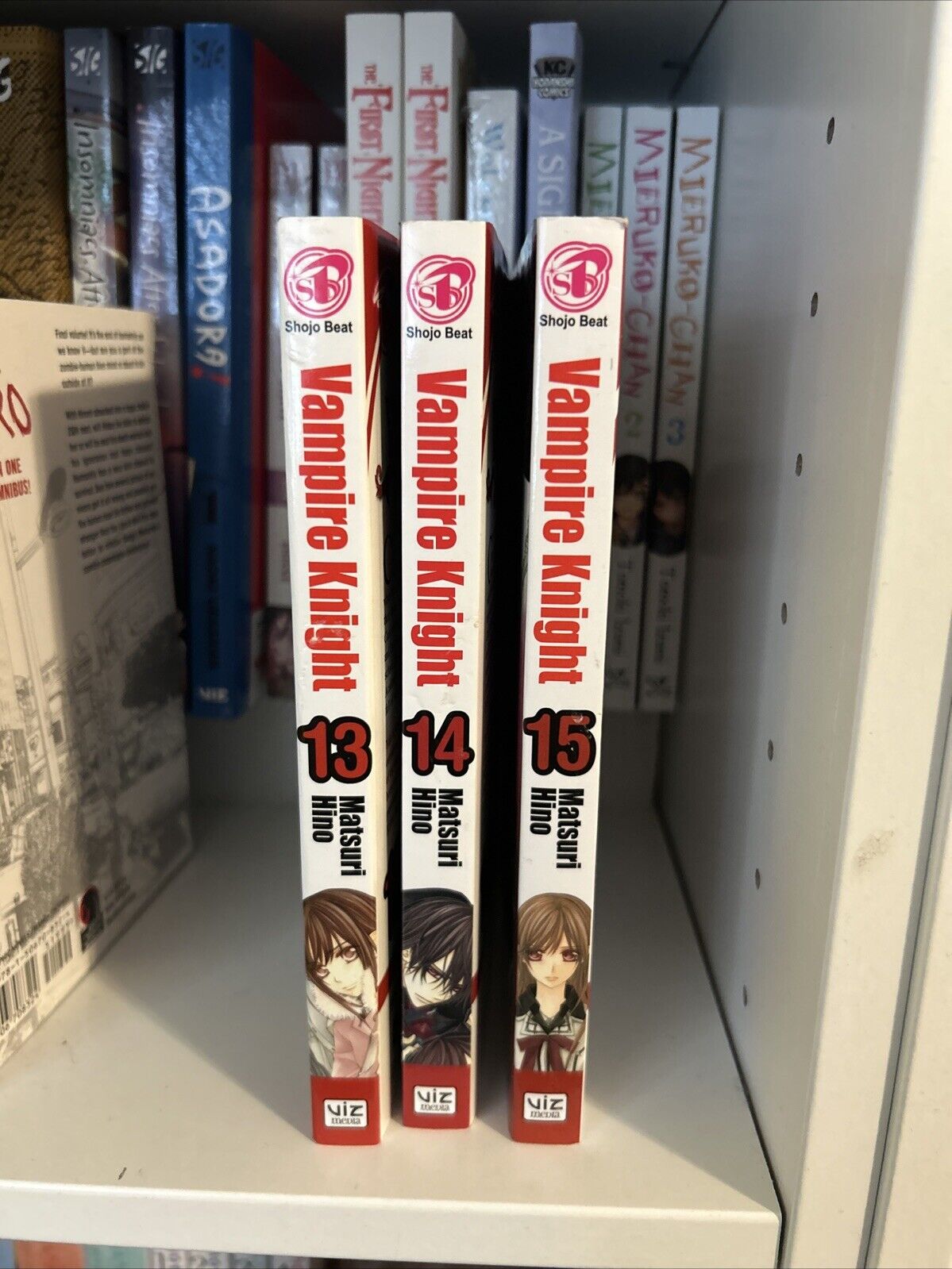 vampire knight manga lot 13 , 14, 15
