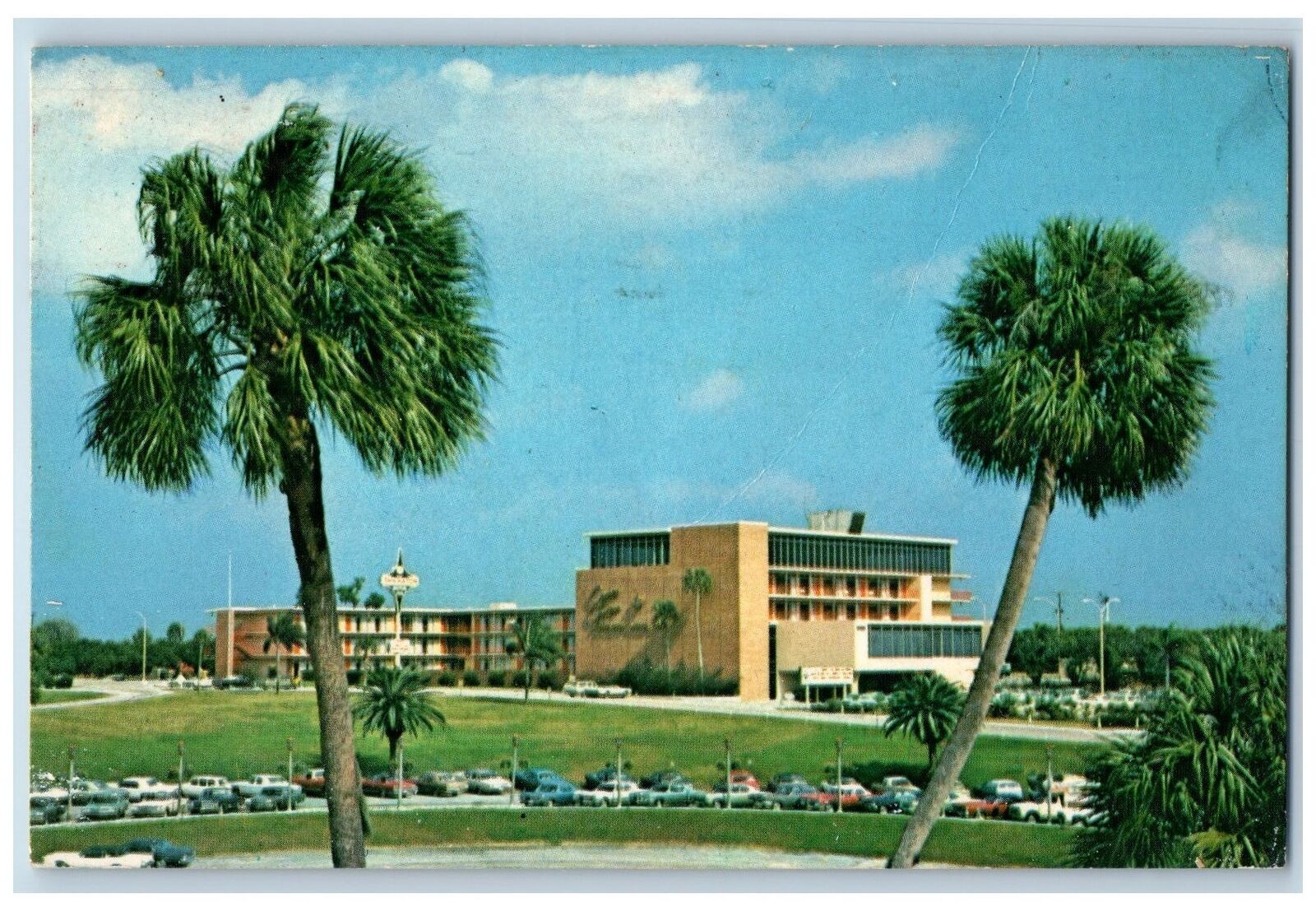 1973 Cypress Gardens Sheraton Motor Inn View Cypress Gardens Florida FL Postcard