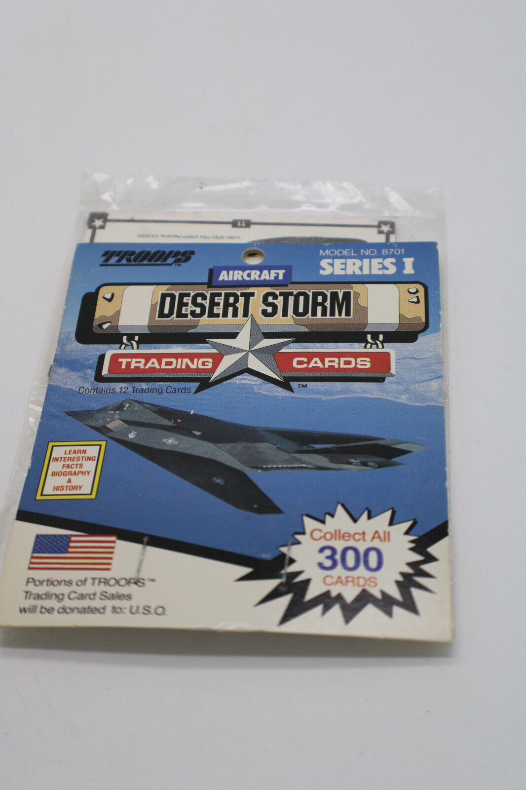 Troops #8701 Series Desert Storm Trading Cards 1991 Spectra Star