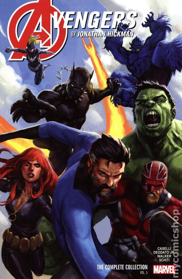 Avengers TPB By Jonathan Hickman The Complete Collection #5-1ST VF 2022