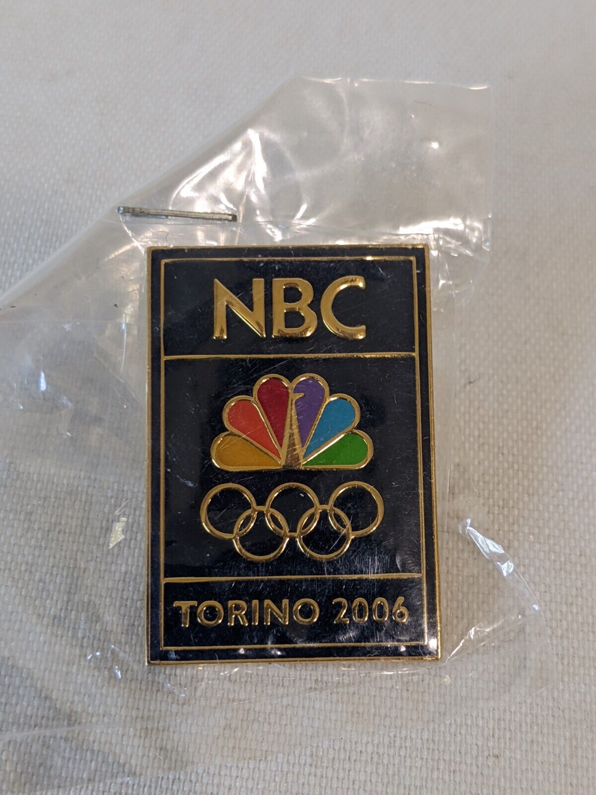 Torino 2006 Olympic NBC Pin New