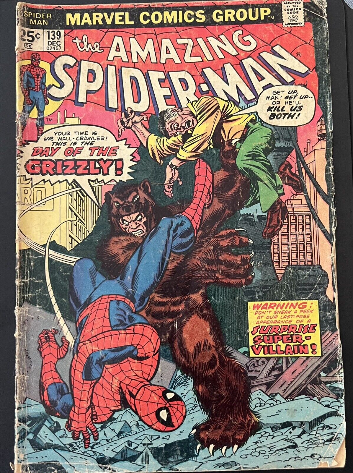The Amazing Spider-Man 139 Vintage Comic Book