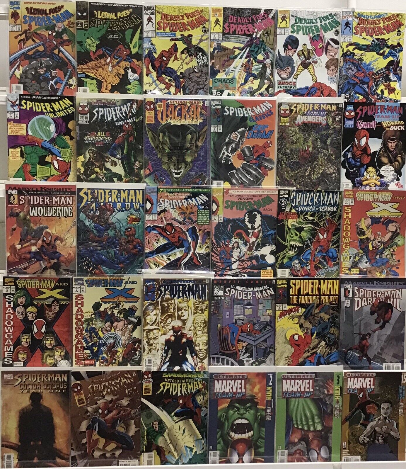 Marvel Comics - Spider-Man - Comic Book Lot Of 30