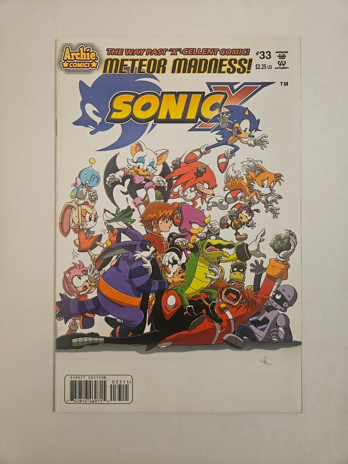 Sonic X #33 NM July 2008 Archie Comics