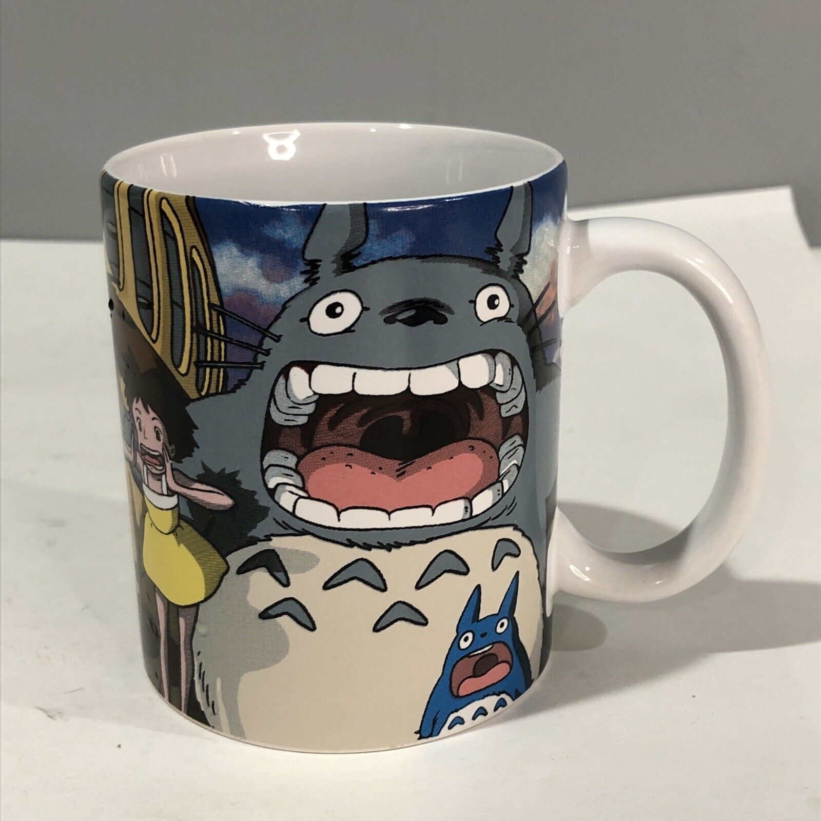 1988 Studio Ghibli My Neighbor Totoro Mug Nibariki - G RARE