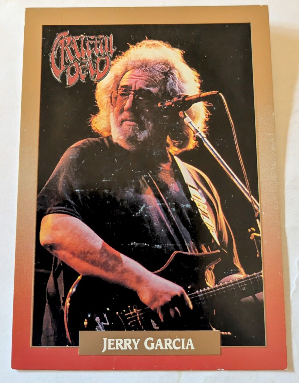 1991 Brockum Rock Cards Grateful Dead Jerry Garcia #1 Legacy Series IN HARD CASE