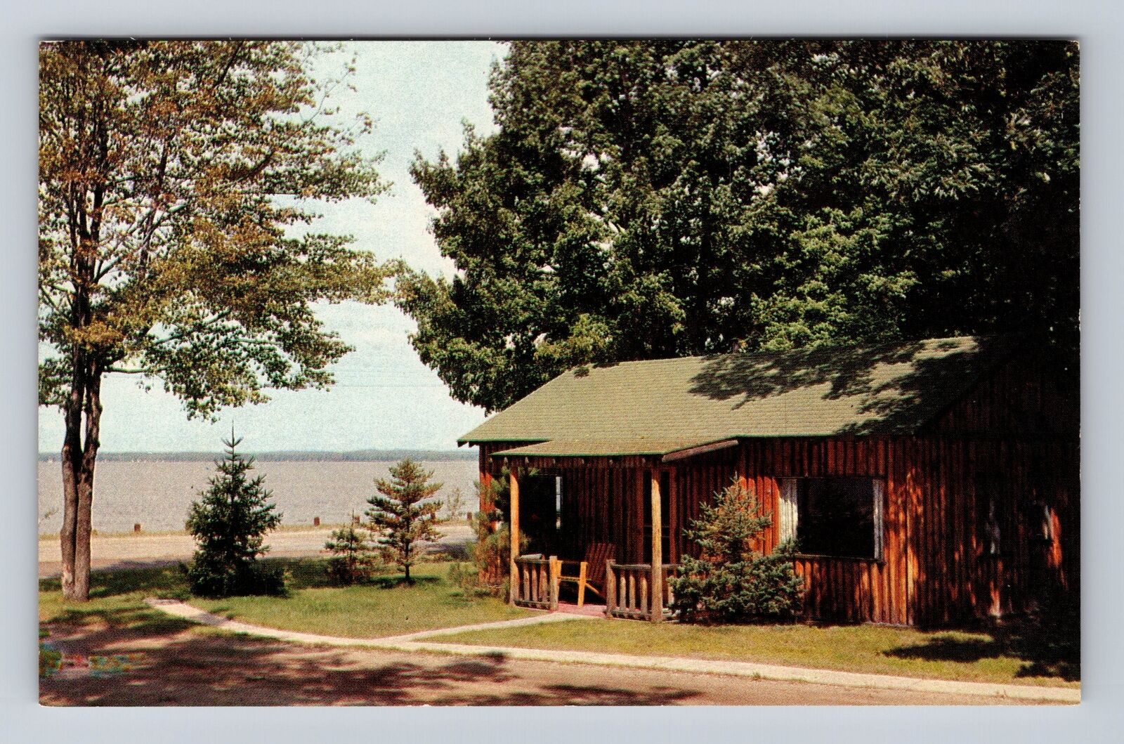 Cadillac MI-Michigan, Pilgrim\'s Village, Advertising, Antique Vintage Postcard