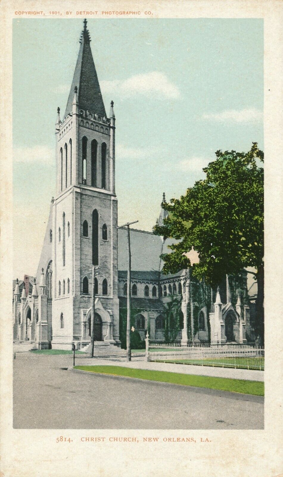 NEW ORLEANS LA – Christ Church – udb (pre 1908)