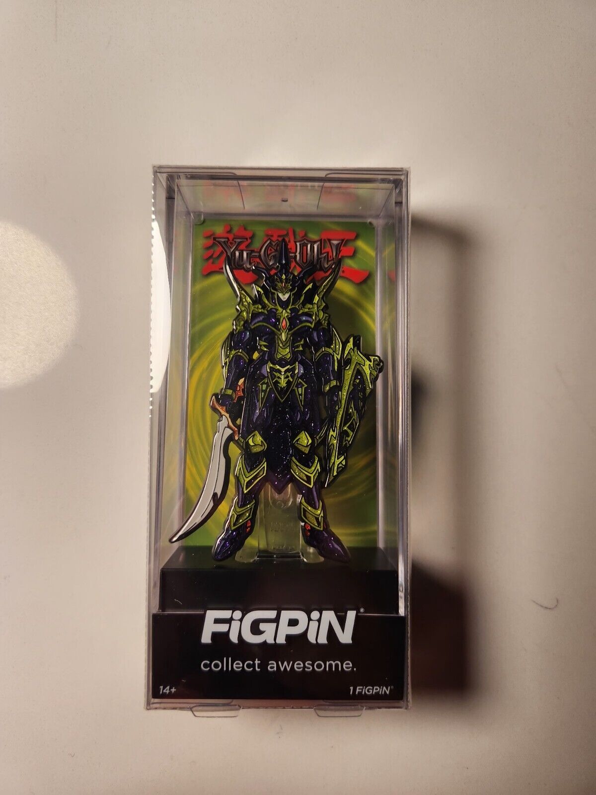 In Hand Figpin Yu-Gi-Oh Black Luster Soldier Glitter #1680 SDCC 2024 
