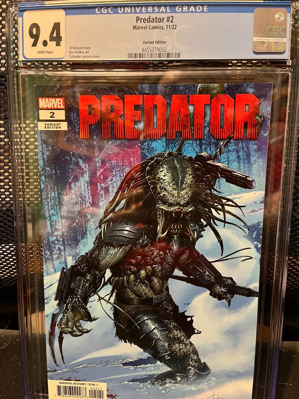 Predator 2 Graded 9.4 CGC