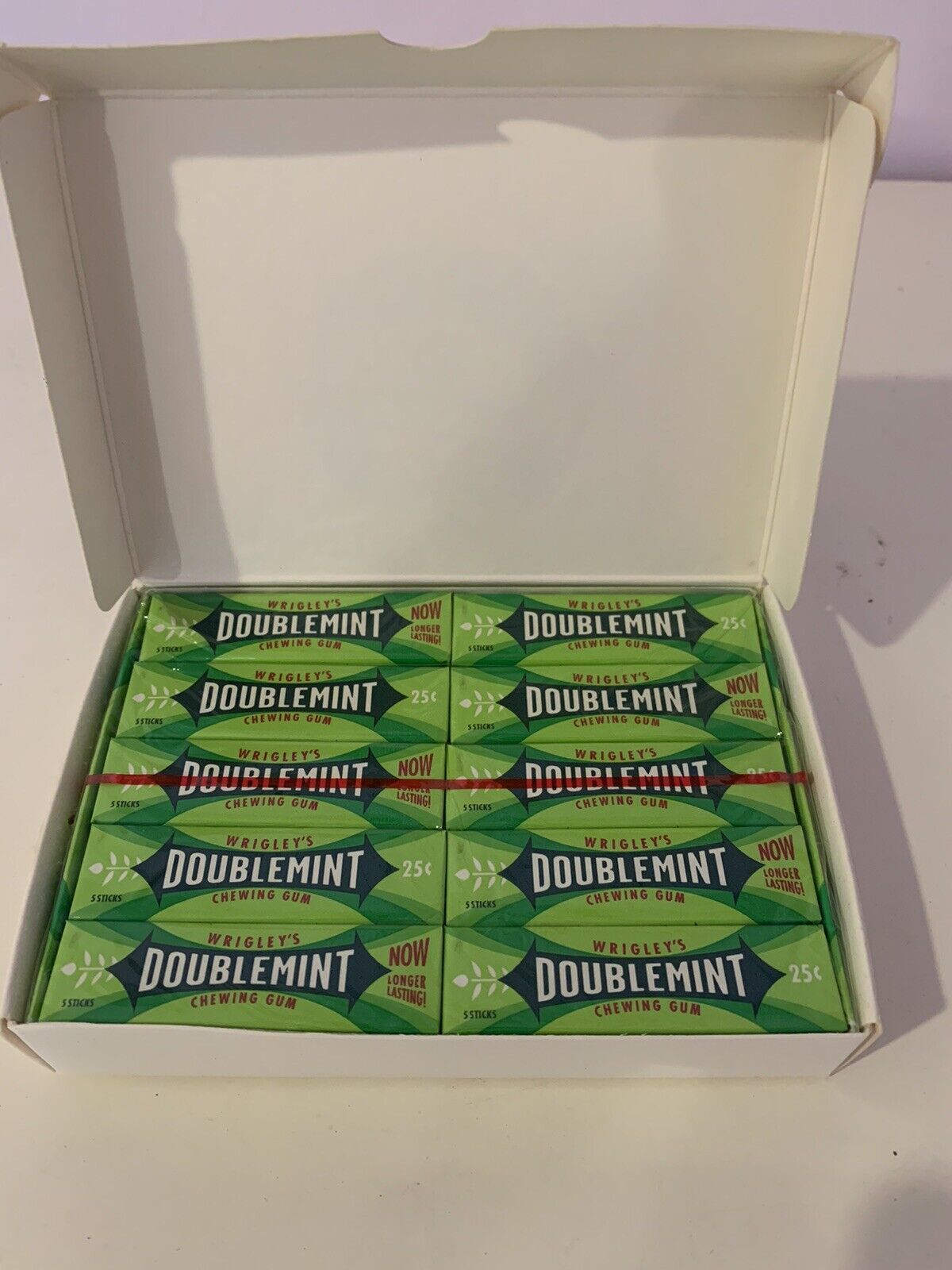 Vintage Wrigley Doublemint Gum Sealed 25 Cents