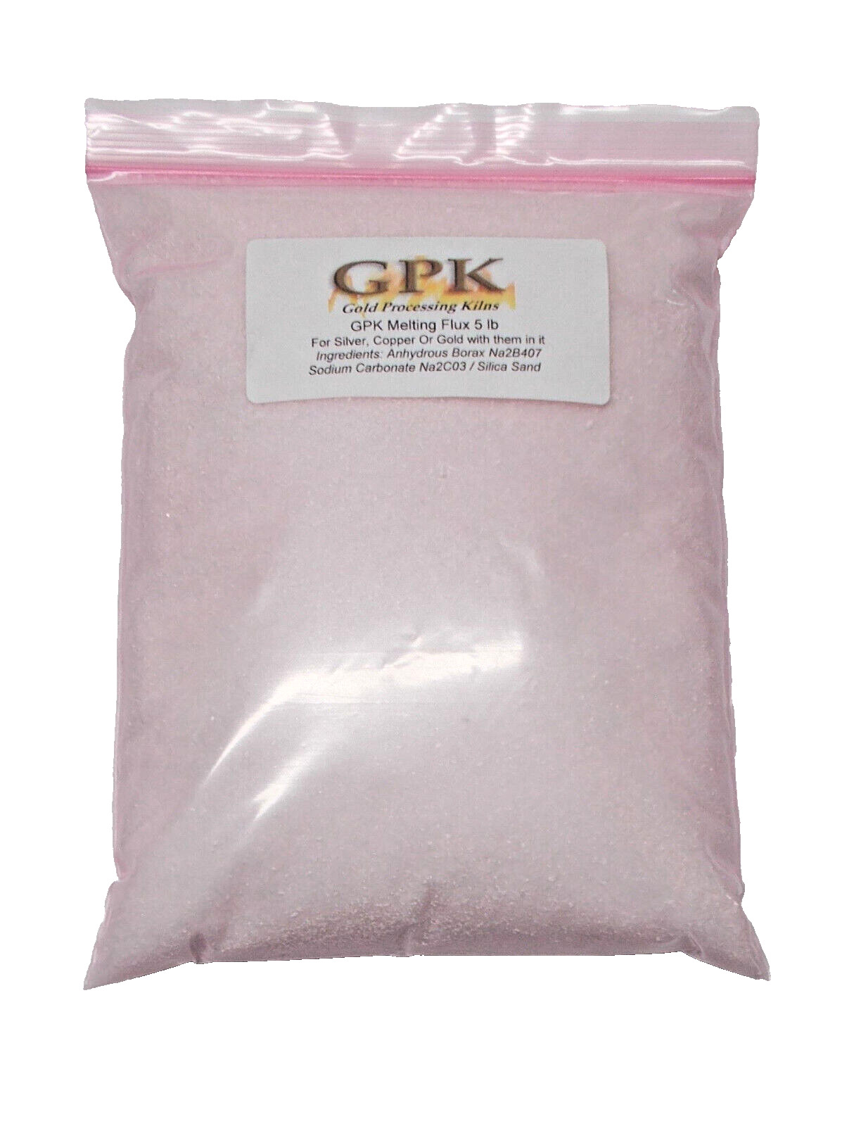 GPK  Premium Melting Flux for Silver, Gold, Copper and Basic Ore Concentrates