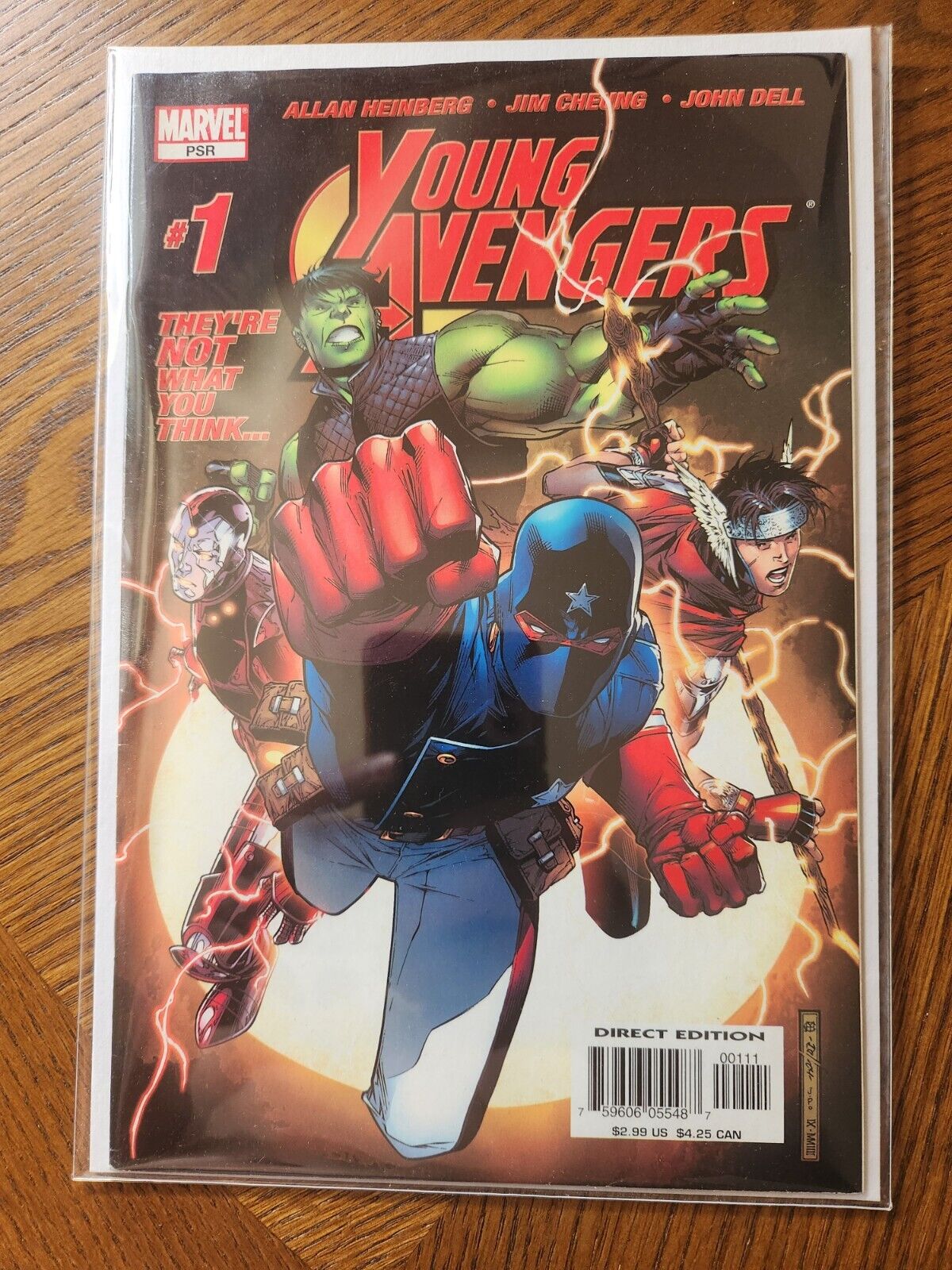 YOUNG AVENGERS # 1 1ST KATE BISHOP MARVEL COMICS (2005)