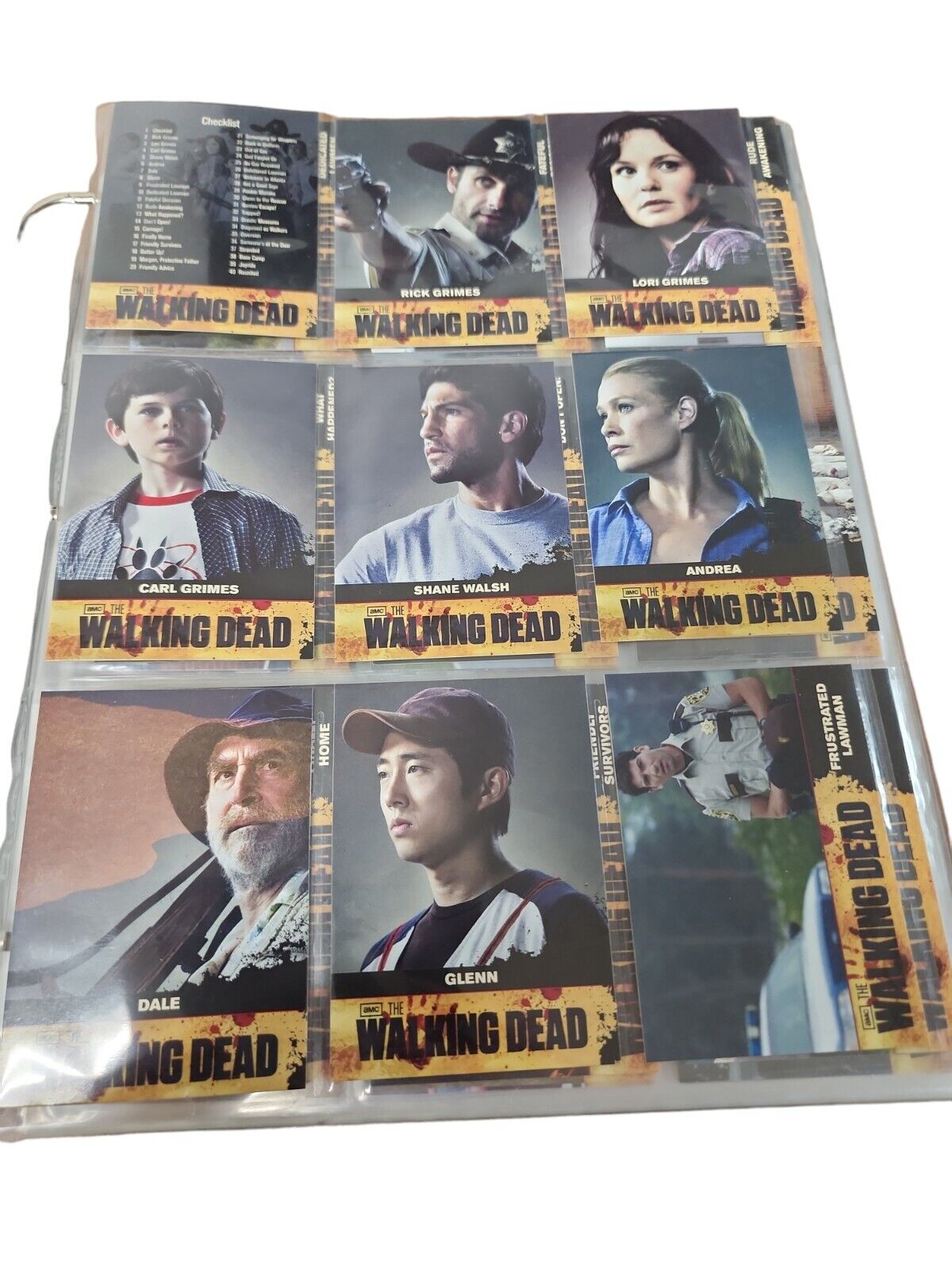 The Walking Dead Season 1-4 Cryptozpic Card Set Complete Additional Topps Set