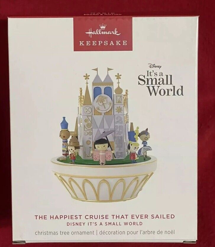 HALLMARK IT'S A SMALL WORLD 2024 HAPPIEST CRUISE EVER NEW