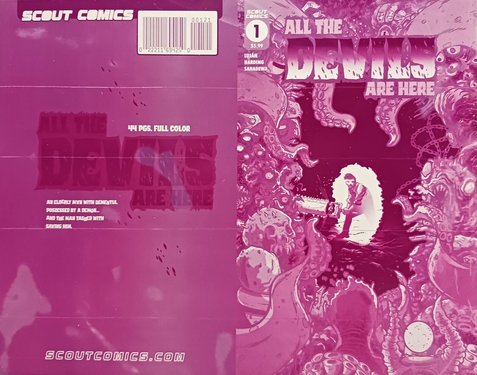 All The Devils Are Here #1 - 1:10 Retailer Incentive - Cover - Magenta - Comic P
