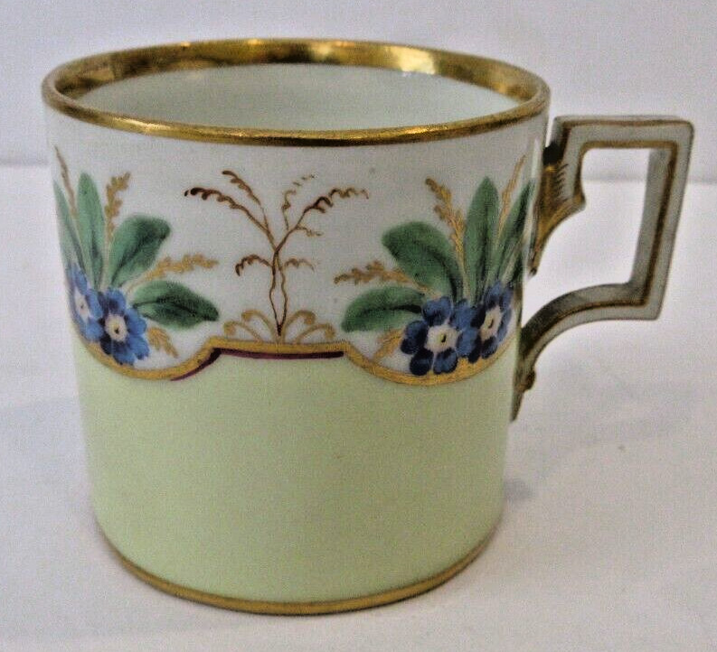 ANTIQUE Royal Vienna Hand Painted Demitasse Tea Coffee Cup No Saucer - Date 1809