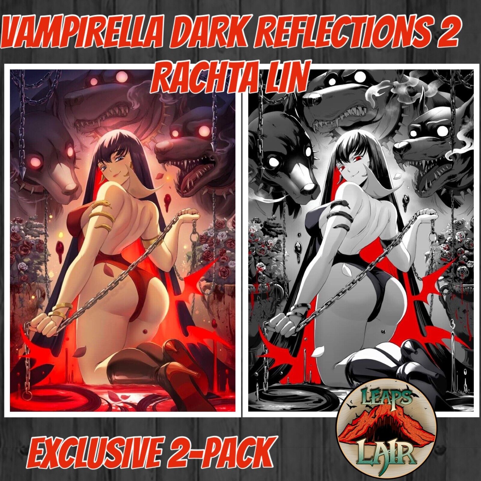 VAMPIRELLA: DARK REFLECTIONS #2 (RACHTA LIN VIRGIN VARIANT A & B SET)