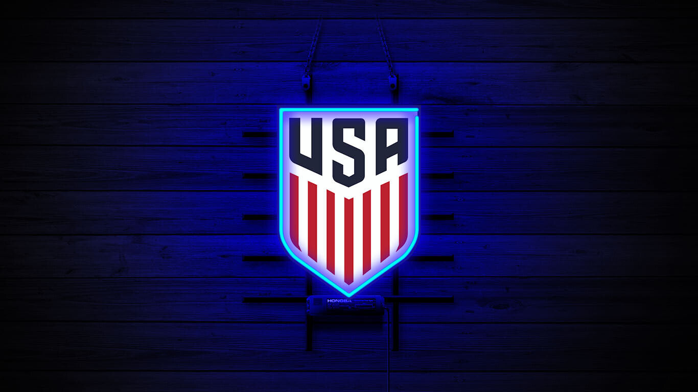 United States Football Team Logo World Cup Store Decoration Artwork Gift 14