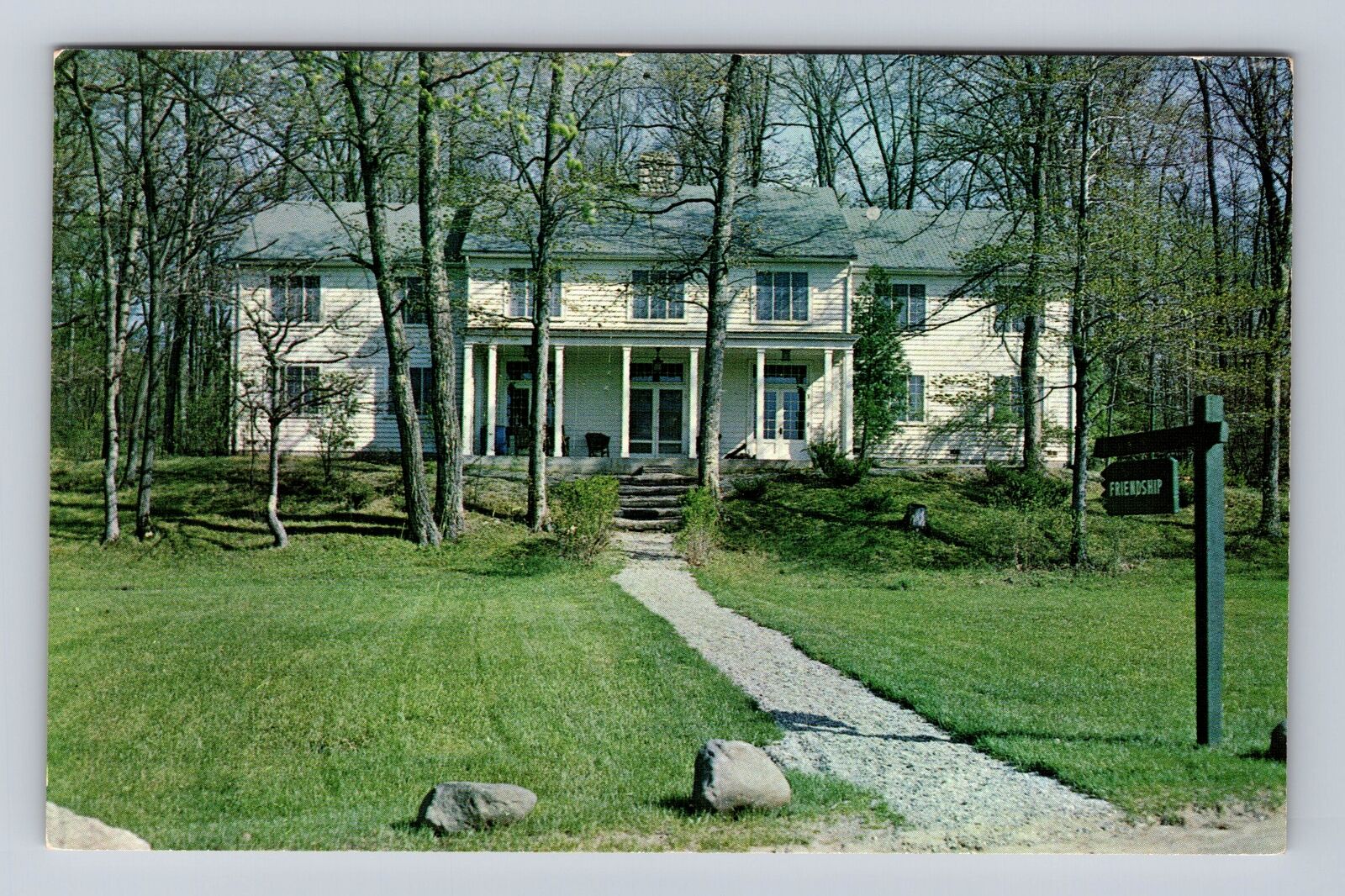 Hartland MI-Michigan, Waldenwoods Conference Center, Antique, Vintage Postcard