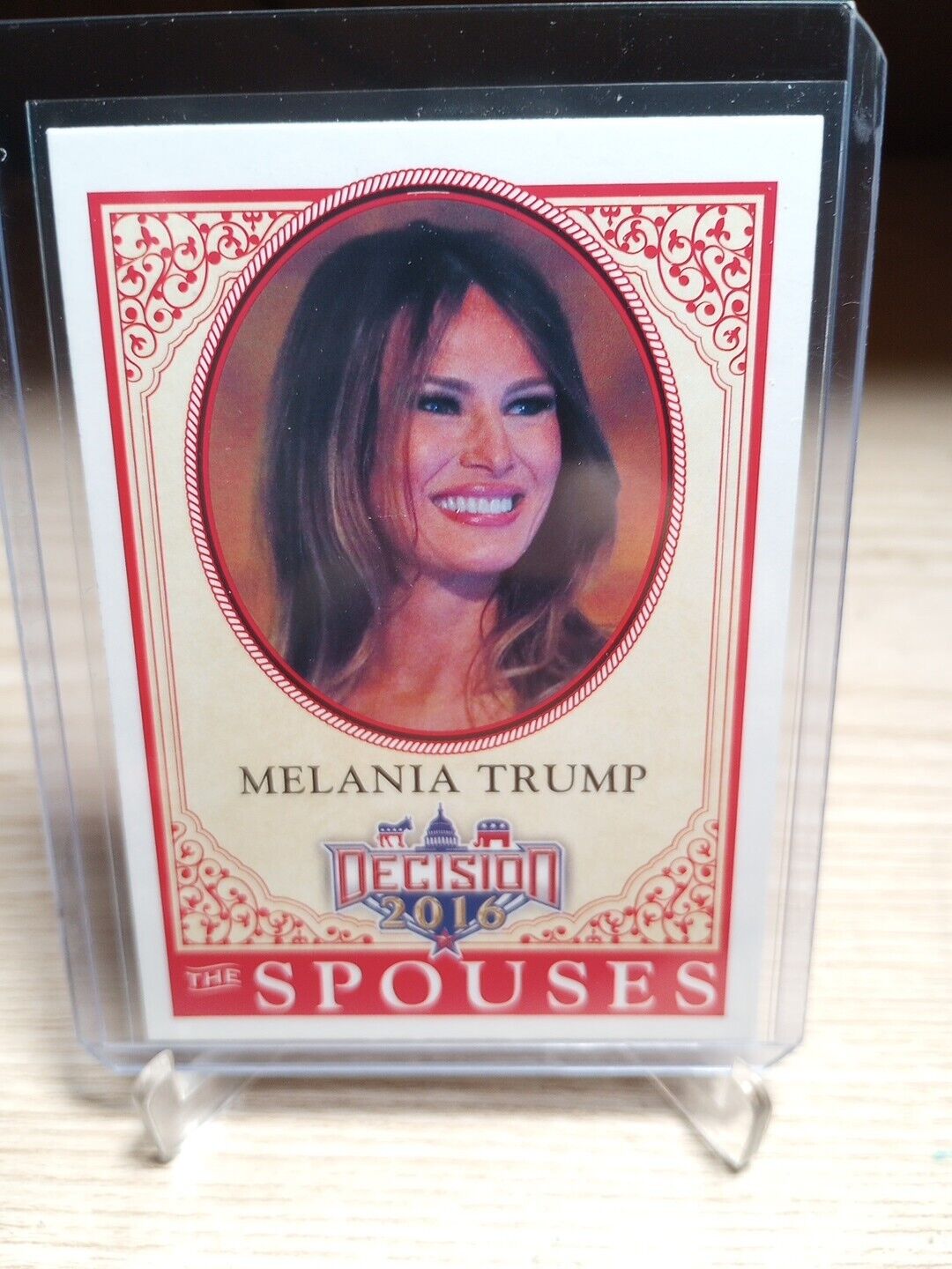 MELANIA TRUMP Decision 2016 The Spouses Card #63