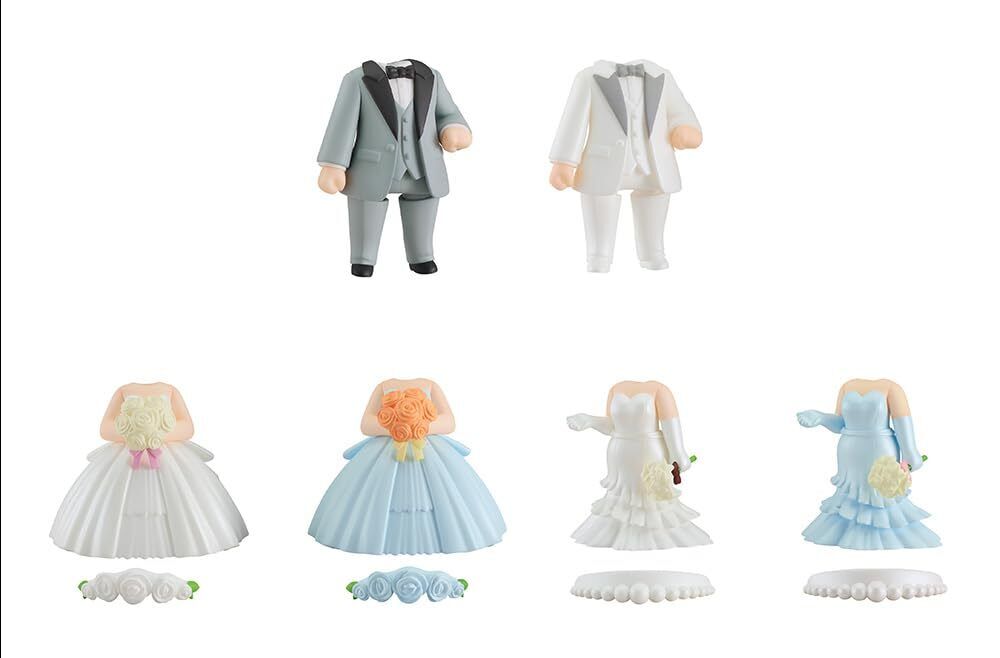 GSC Nendoroid More Dress-up Wedding 02 6Pack BOX New
