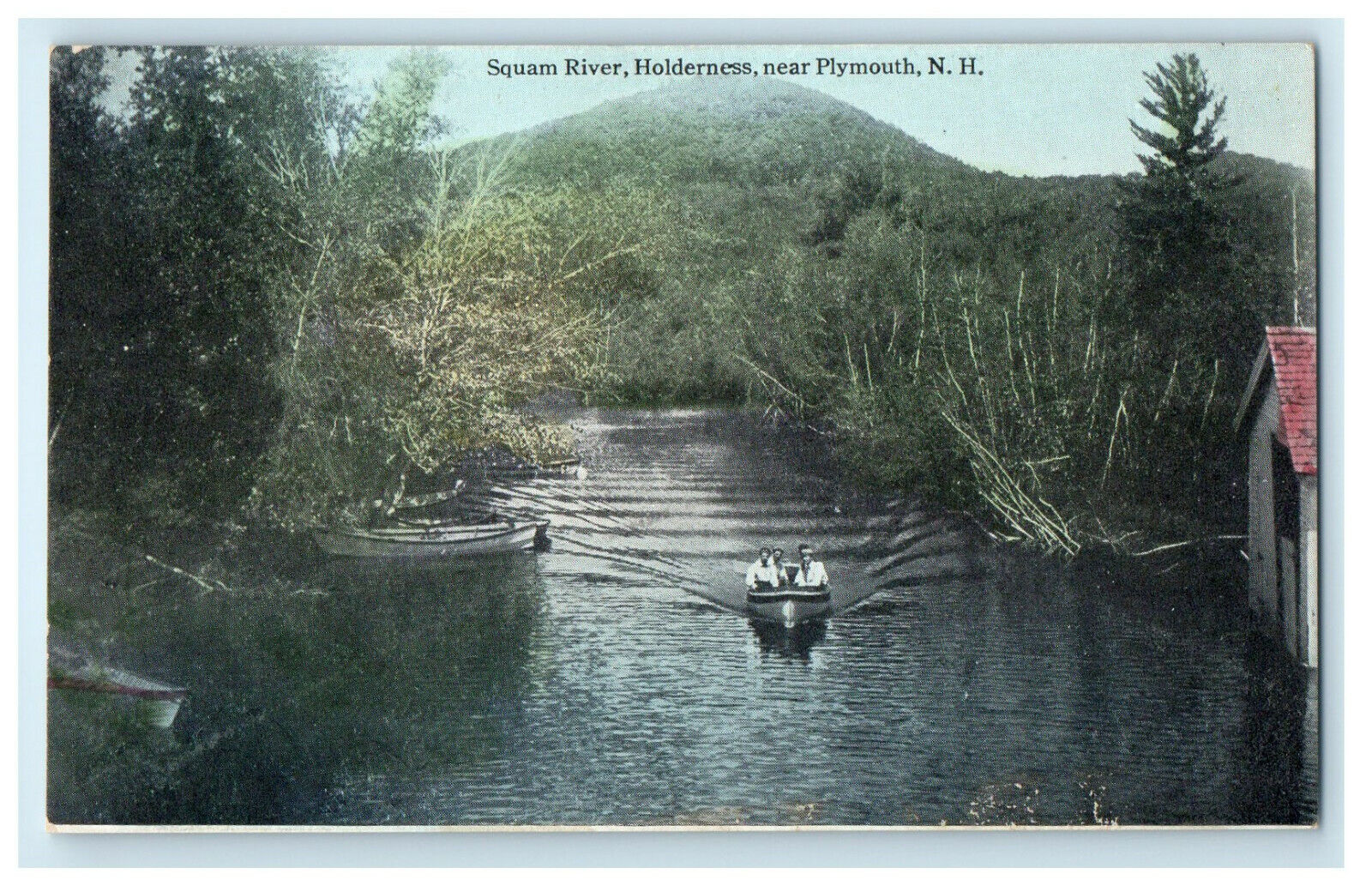 c1910s Squam River, Holderness Near Plymouth New Hampshire NH Unposted Postcard
