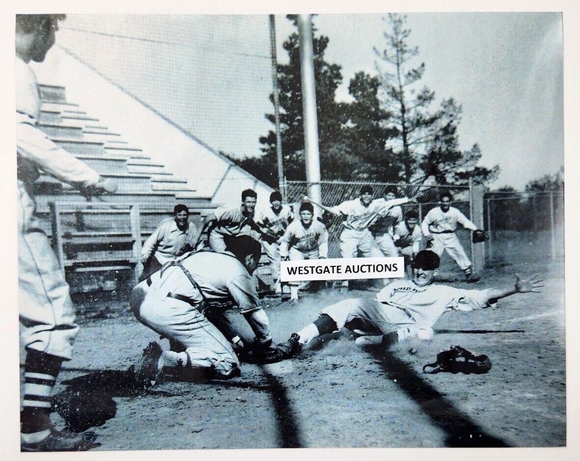 Baseball Game Downey CA California Slide At Home Plate Photograph Photo 8