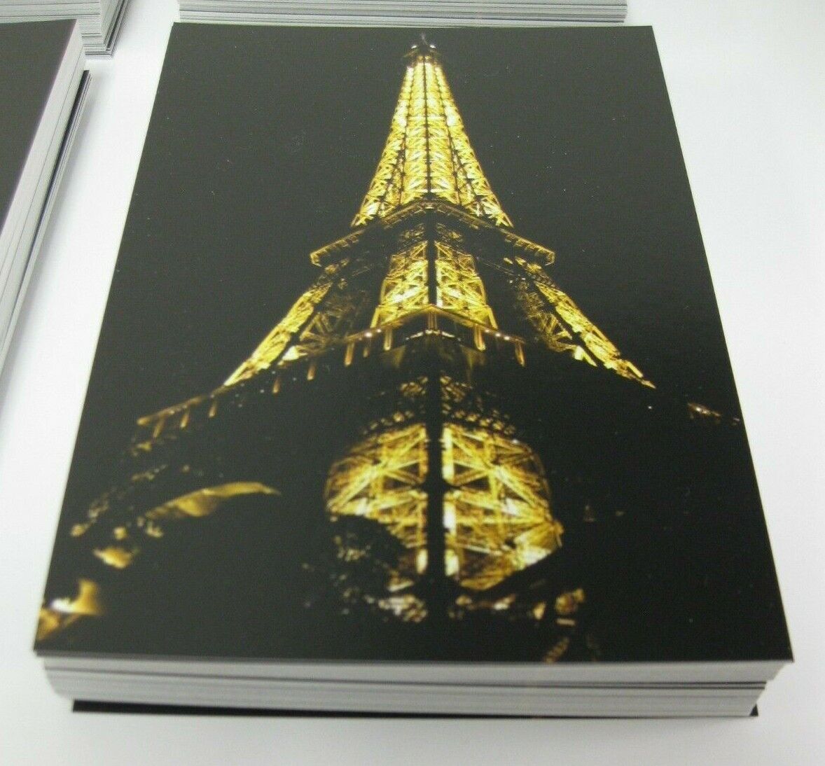 Postcard Eiffel Tower LOT OF 100 PARIS FRANCE 2010 Dazzling Souvenir Post Card