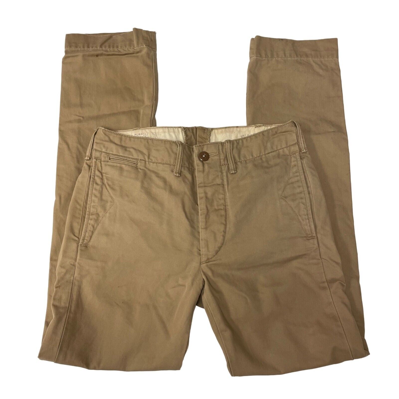 Vtg 90\'s RRL Polo Ralph Lauren DOUBLE R Military Utility FIELD Pants Trousers 24