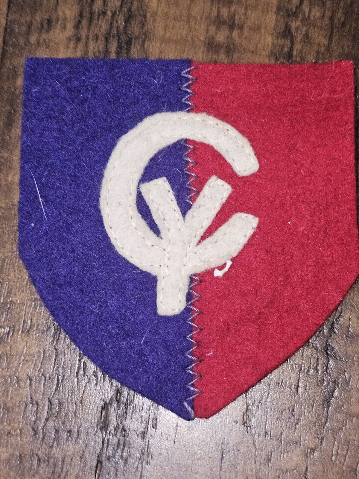 WWI US Army 37th Infantry Division Layered Wool Patch L@@K
