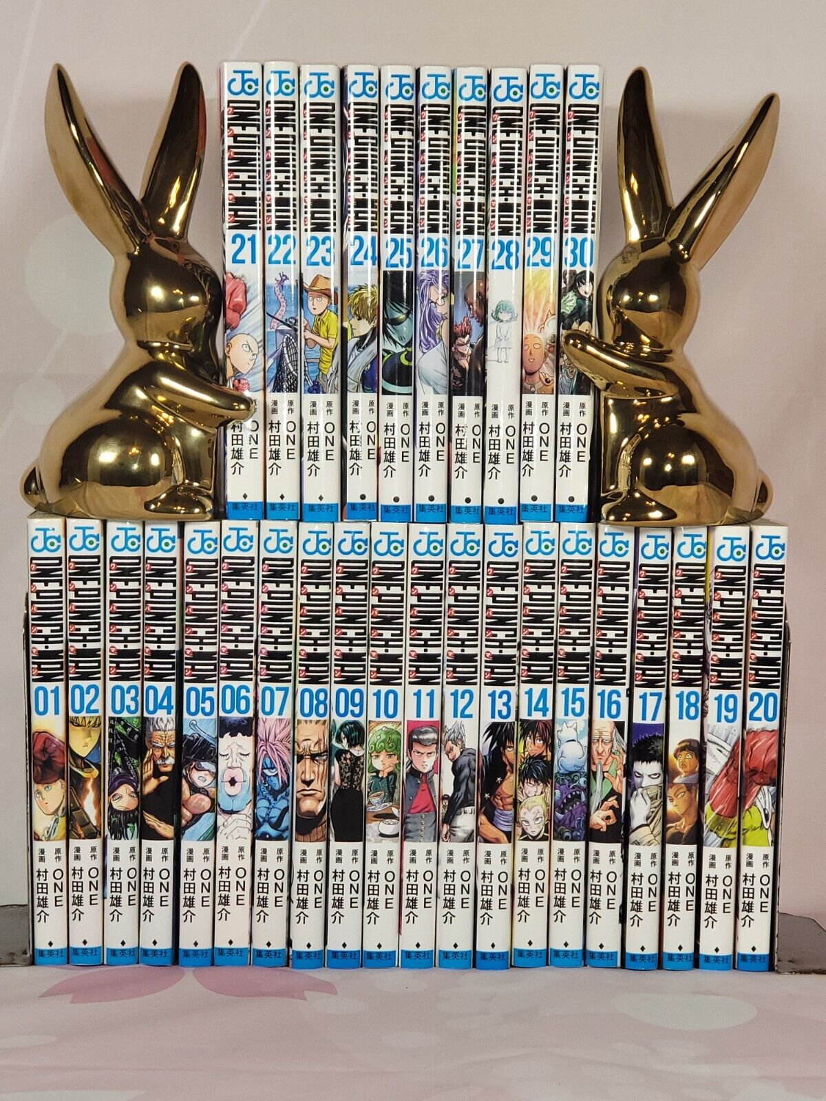 One Punch Man Vol.1-30 Complete Full Manga Comics Set + Fan Book Japanese Ver