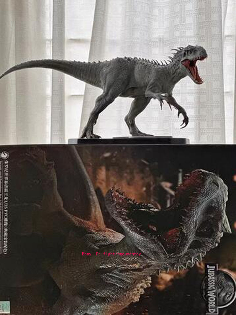 W-Dragon Indominus Rex Dinosaur Model 1/35 Scale T-Rex Animal Statue INSTOCK