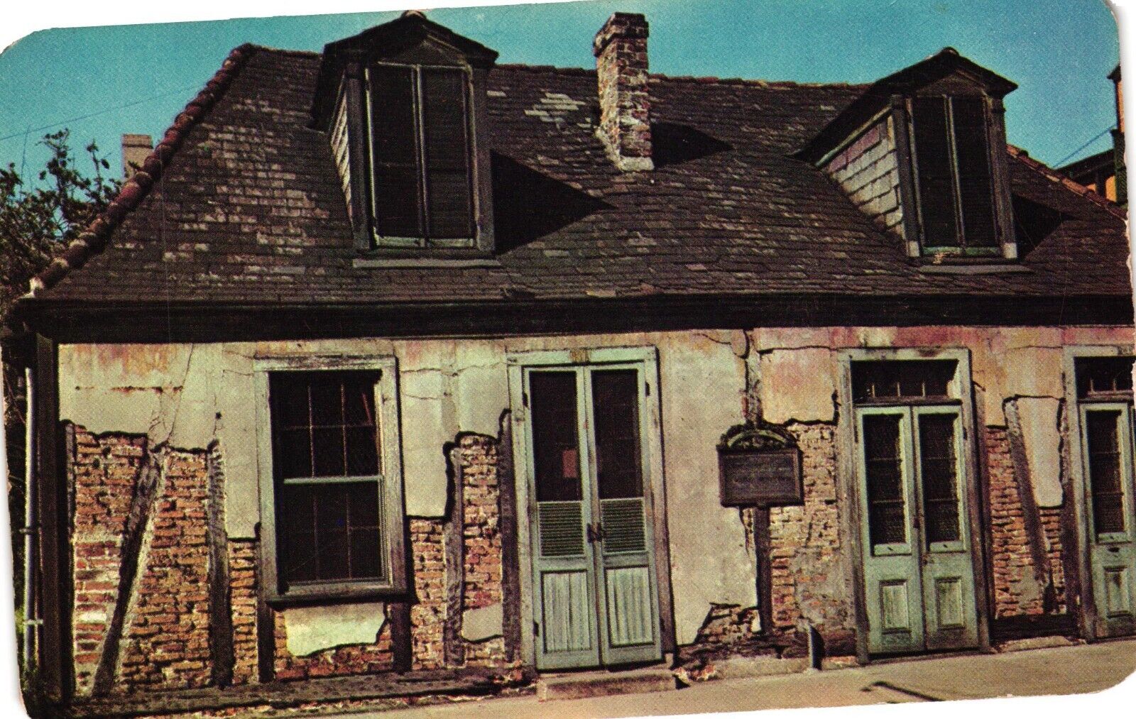 Lafitte's Blacksmith Shop New Orleans LA Vintage Postcard c1950 Unposted
