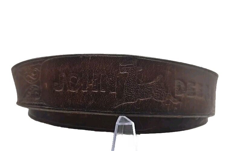 Vintage Leather John Deere Belt Size 38-40