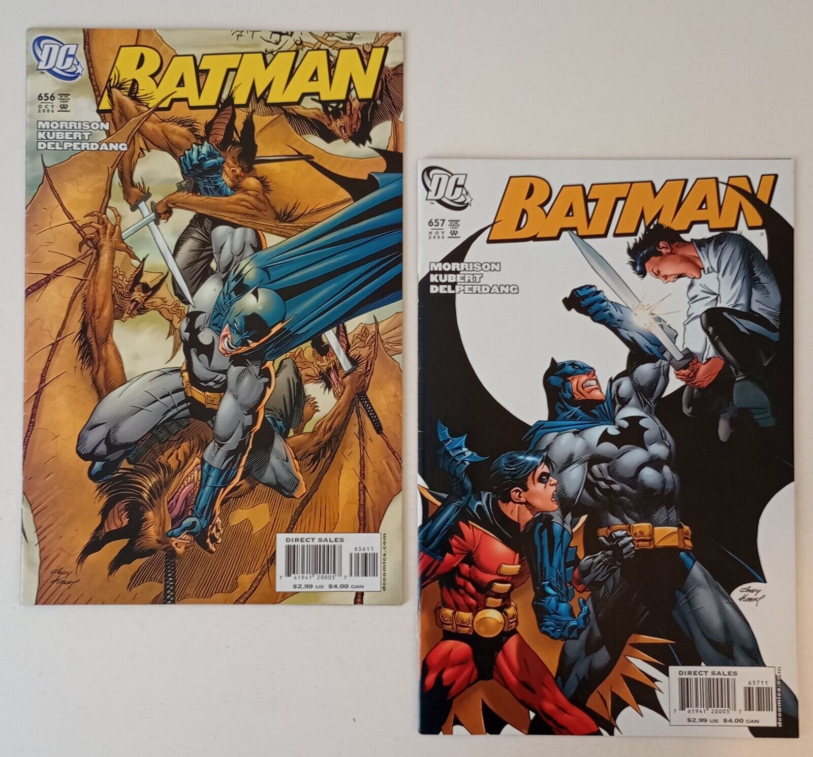 Batman #656 & 657 (1st Full app & Cover of Damian Wayne/Son of Batman) 2006