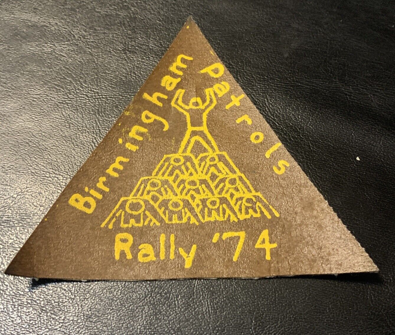 1974 Birmingham Patriots Rally Boy Scout Patch