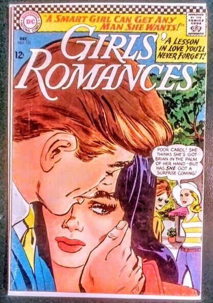 GIRLS' ROMANCES #121 DC Romance COMIC BOOK '66