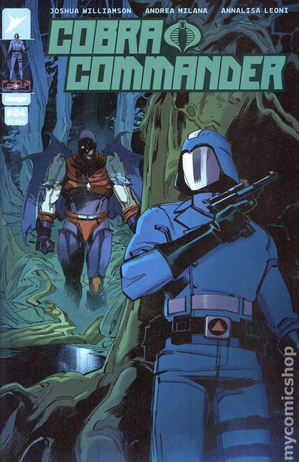 Cobra Commander #4A NM 2024 Stock Image